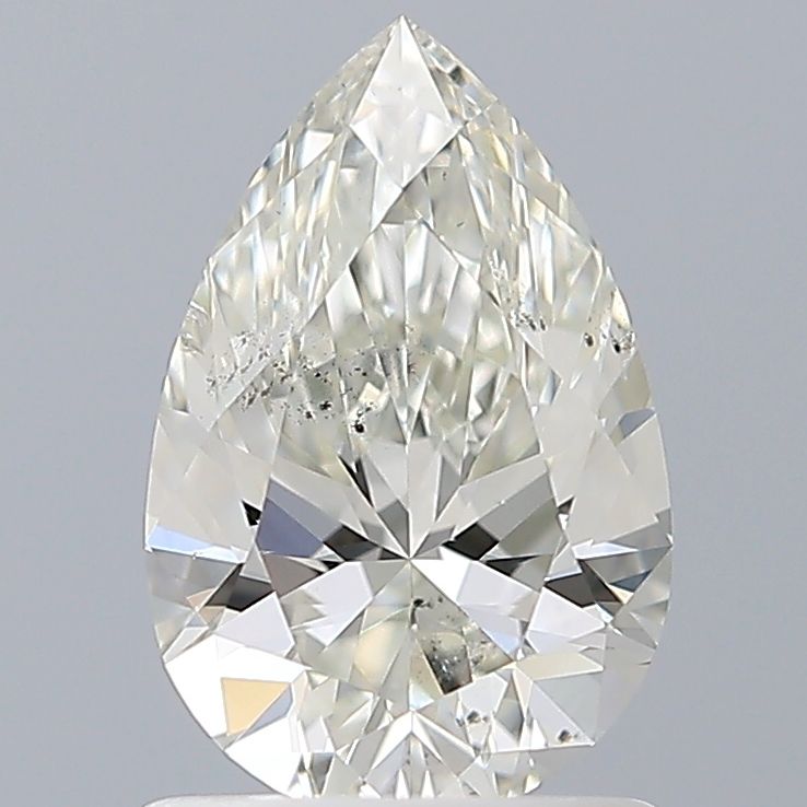 1.01 Carat H-SI1 Pear Cut Diamond